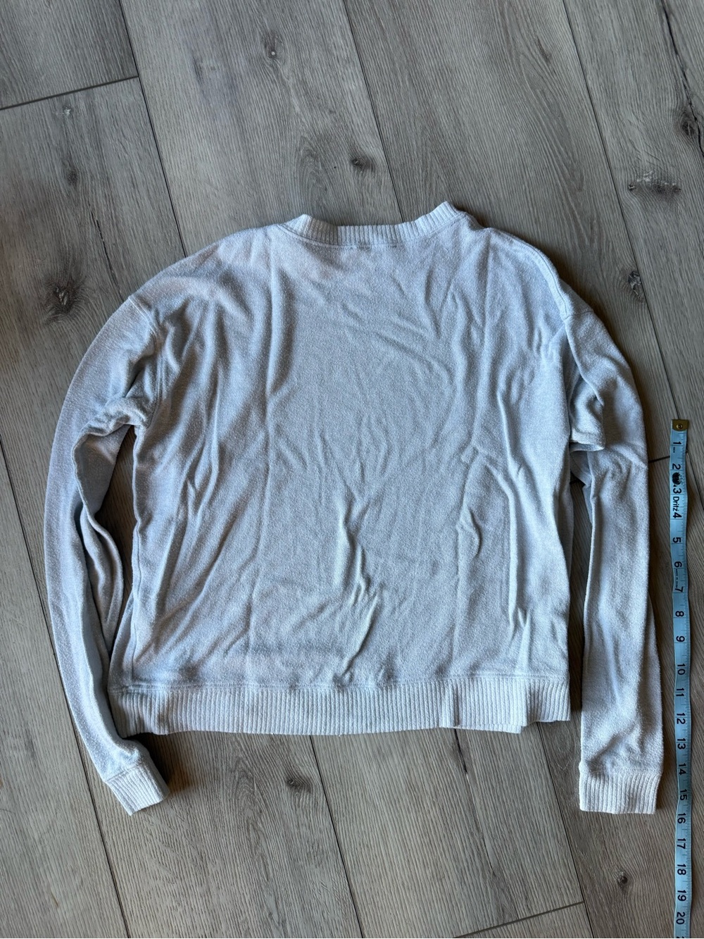 Double Zero Lightweight Scoop Neck Sweater - Sky Blue